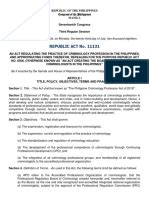ra 11131 tagalog|Introduction to Criminology (RA 11131 Overview) The Careers and .